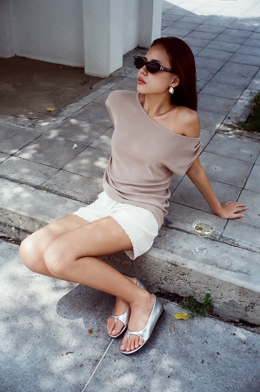 Sunblind Asymmetrical Top