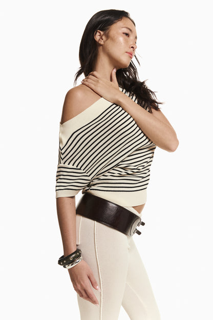 Marine Off-Shoulder Top