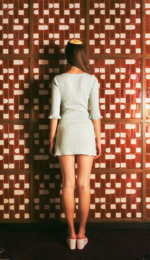 Suri Ruffled Sleeve Dress