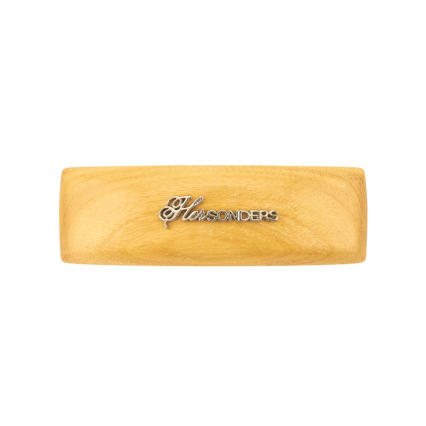 Wooden Barrette Hair Clip