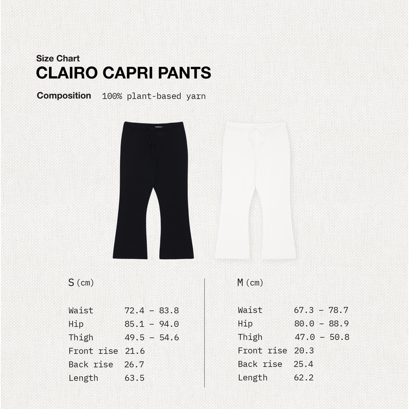 Size Chart (CM)