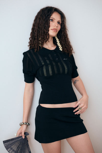 Sandy Knit Polo