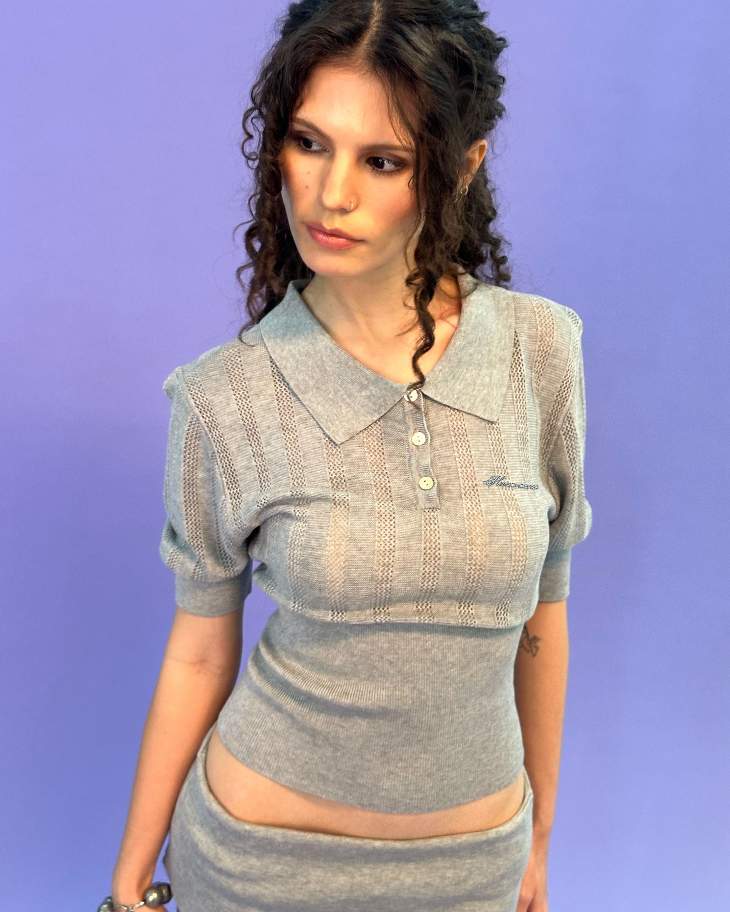 Sandy Knit Polo