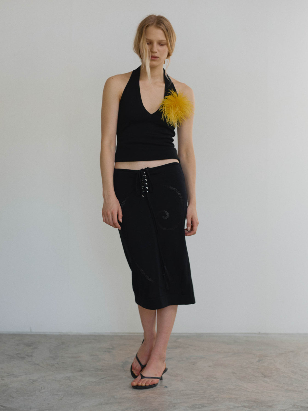 Galore Lace-Up Skirt