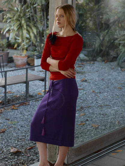 Galore Lace-Up Skirt